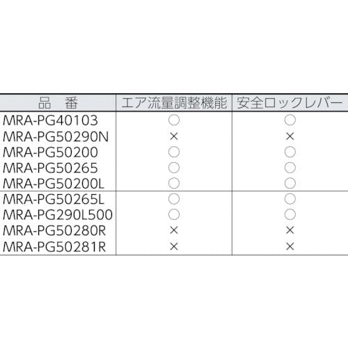 ムラキ MRA エアーグラインダー 低速回転タイプ MRA-PG50265 - 電動工具