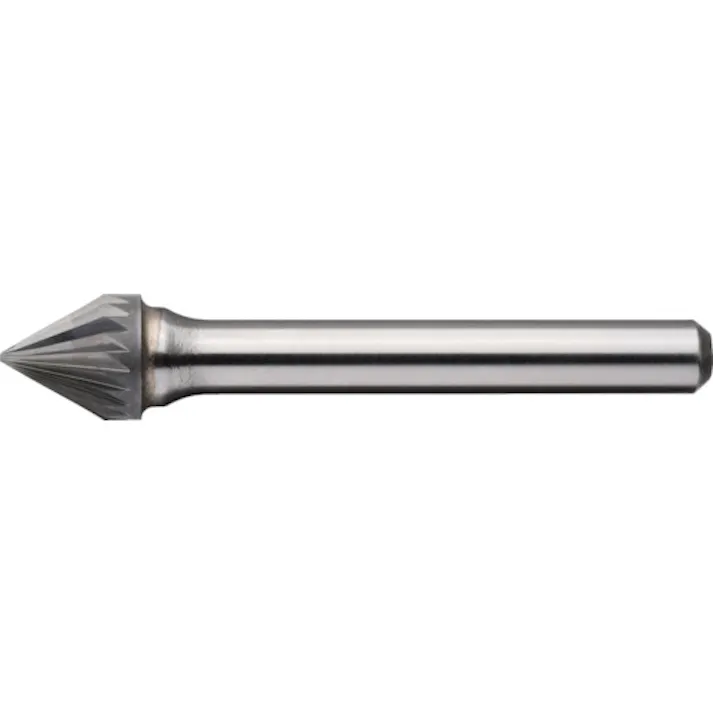 【CAINZ-DASH】ムラキ 超硬バー Cシリーズ 形状:円錐型90°(クロスカット) 刃長3.0mm CB49C101W【別送品】