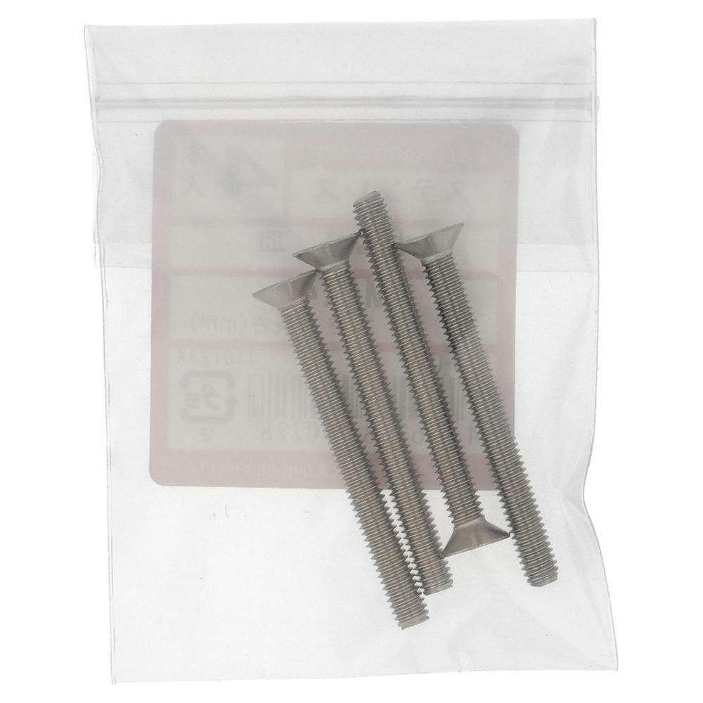 小ねじ 皿 ステンレス 509-022 M4×40mm 4本入 | ねじ・くぎ・針金