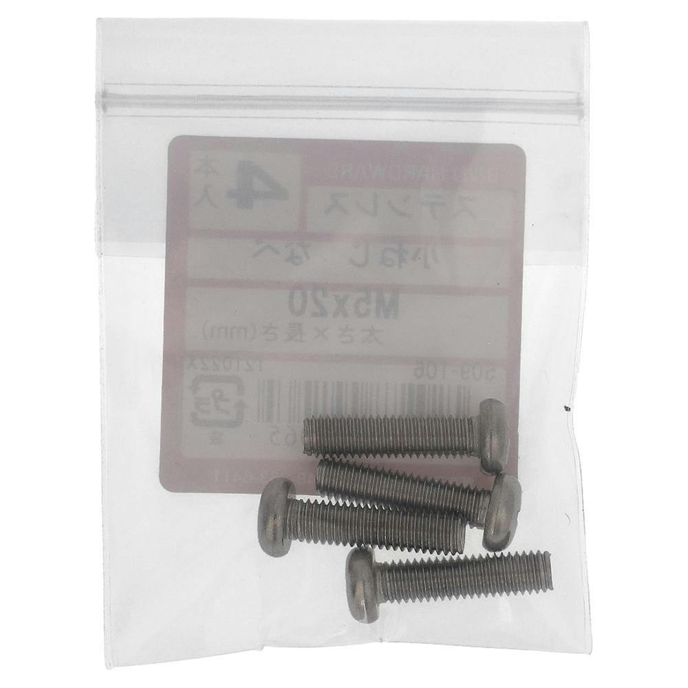 小ねじ なべ ステンレス 509-106 M5×20mm 4本入 | ねじ・くぎ・針金