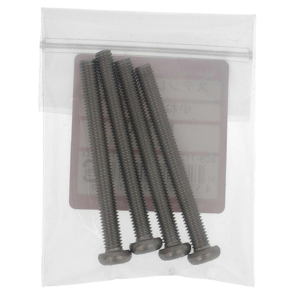 ［ねけこしー］ TRUSCO ナベ頭小ねじ ステンレス 全ネジ M5×50 22本入 B05-0550