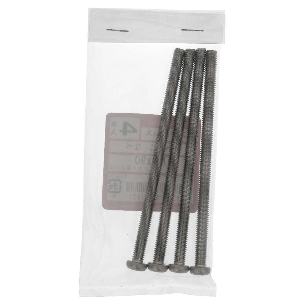 小ねじ なべ ステンレス 509-117 M5×90mm 4本入 | ねじ・くぎ・針金
