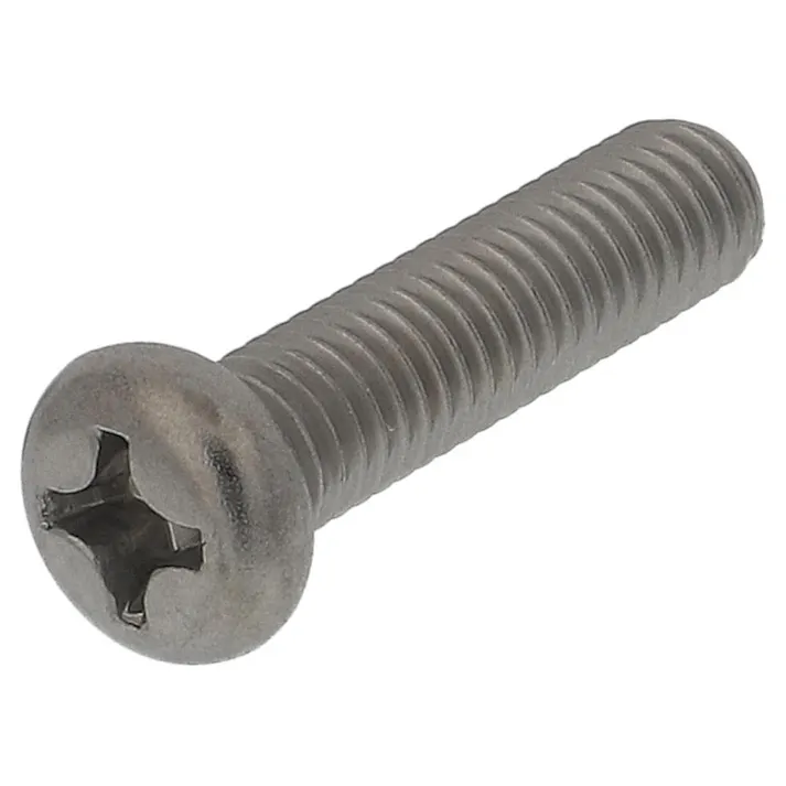 小ねじ なべ ステンレス 509-124 M6×25mm 4本入