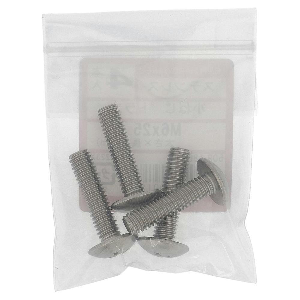 小ねじ トラス ステンレス 509-186 M6×25mm 4本入 | ねじ・くぎ・針金