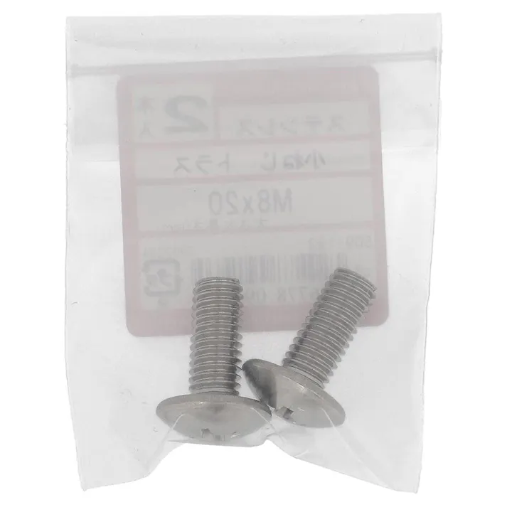 小ねじ トラス ステンレス 509-193 M8×20mm 2本入