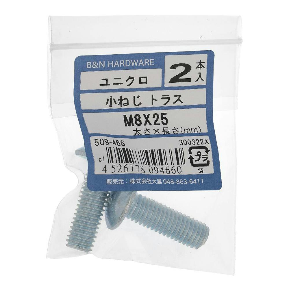 ˂ gX jN 509-466 M8×25mm 2{ ˂ErX