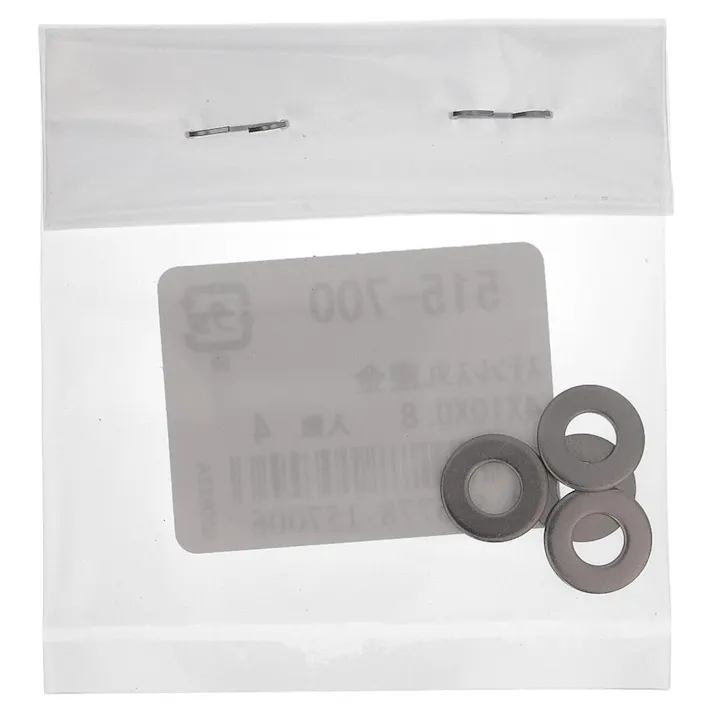 ワッシャー ステンレス 515-700 4×10×0.8mm 4入