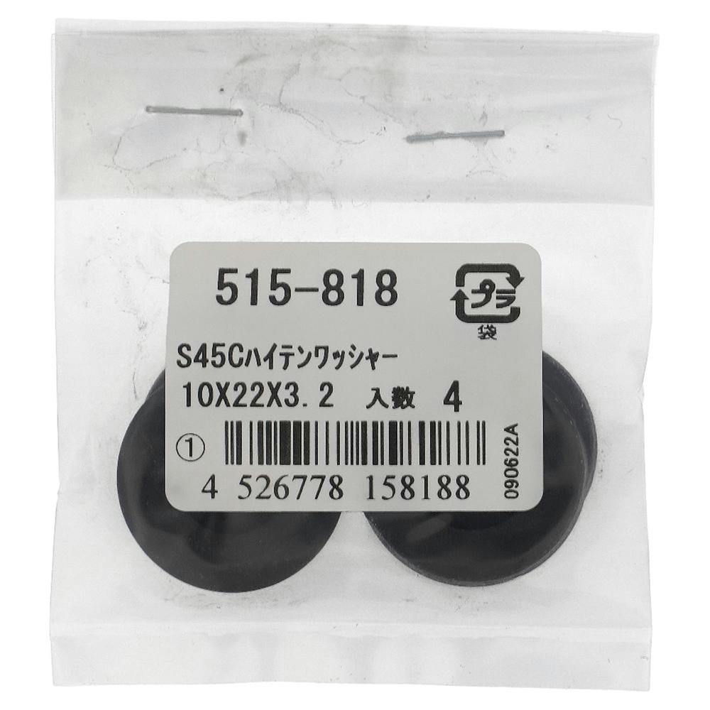 n S45C ۍ 515-818 M10×22×3.2mm 4{ C