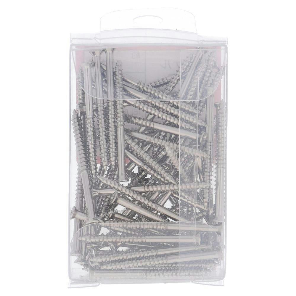 ニッケル建具用木ネジ 皿 546-103 2×32mm | ねじ・くぎ・針金・建築