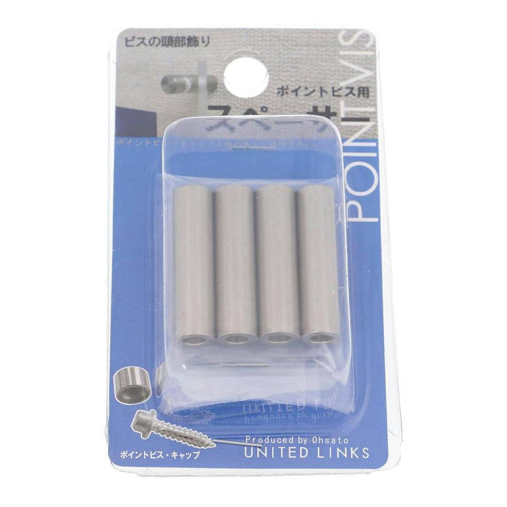 ポイントビス用スペーサー ステンレス 557-113 30mm 4入 タッピングねじ ポイントビス用スペーサー ステンレス 557-113 30mm 4入 タッピングねじ