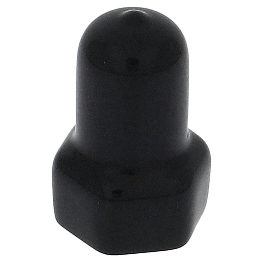 ねじ・ナット先端キャップ 黒 557-665 M16mm 1入 | ねじ・くぎ