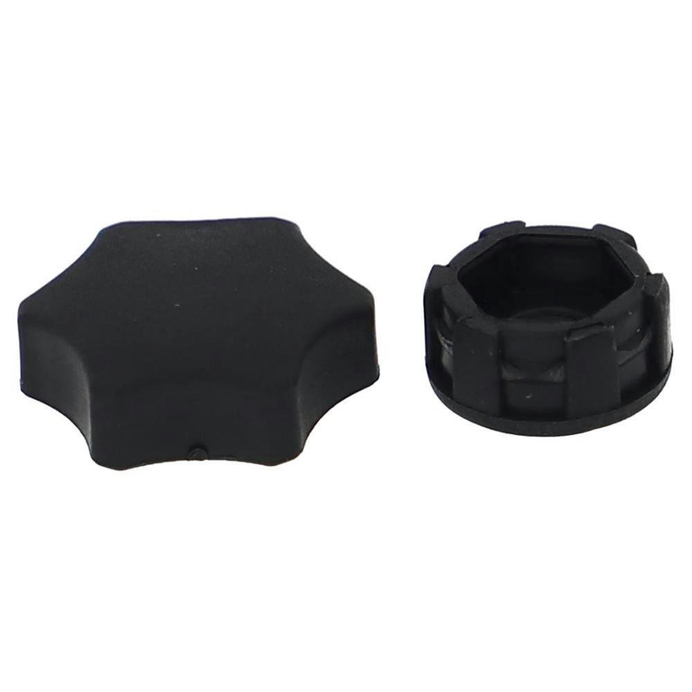 ボルトインノブキャップ ブラック 557-911 M4mm 4セット | ねじ・くぎ