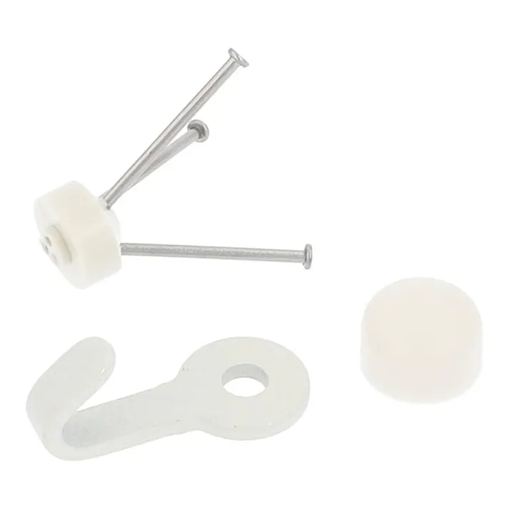 石膏クギ ミニフック 中空壁 石膏ボード アイボリー 561-293 4本入