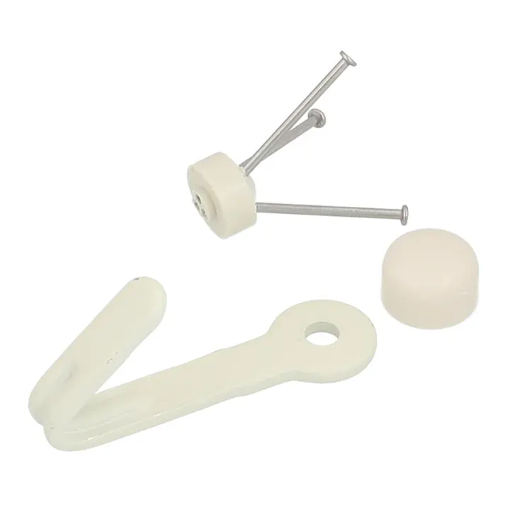 石膏クギ Jフック 中空壁 石膏ボード アイボリー 561-294 4本入