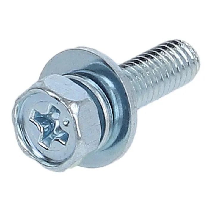 アプセット六角ボルト ユニクロ 517-203 P=3 4×15mm 4入