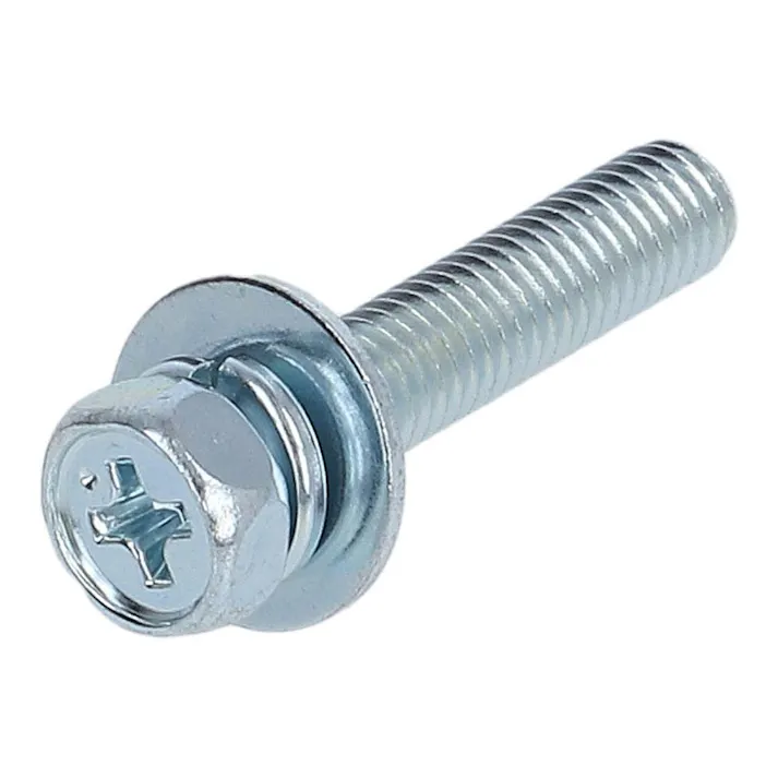 アプセット六角ボルト ユニクロ 517-209 P=3 5×25mm 4入