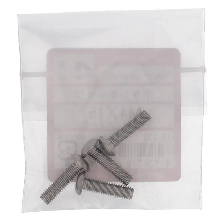 ボタンキャップ ステンレス 517-222 4×15mm 4入