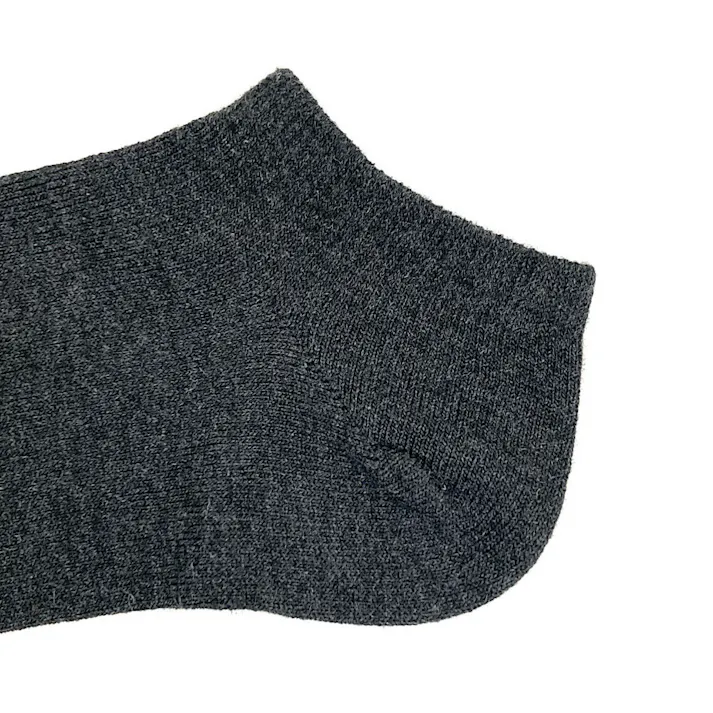 紳士靴下 アディダス 3足組 ロゴ スニーカー丈 28-30cm モノトーン