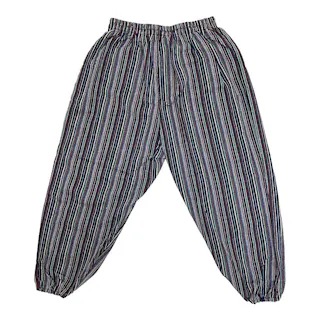 ストライプモンペ LL レッド