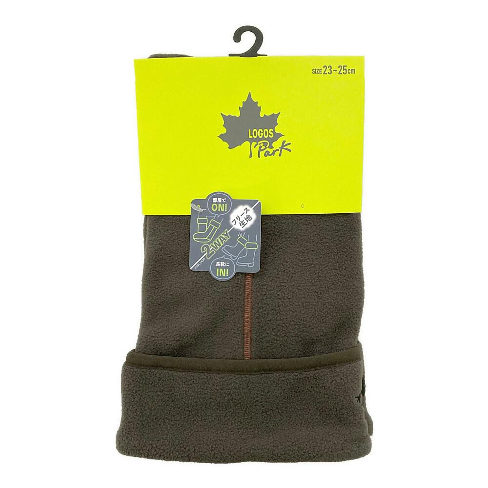 婦人 LOGOS Park インナーソックス 茶 23-25cm 婦人 靴下・肌着