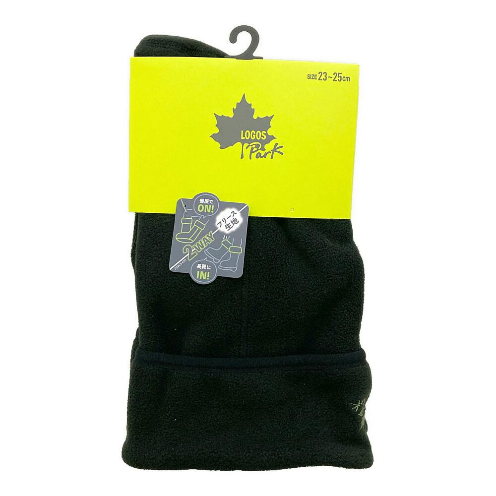 婦人 LOGOS Park インナーソックス 黒 23-25cm 婦人 靴下・肌着