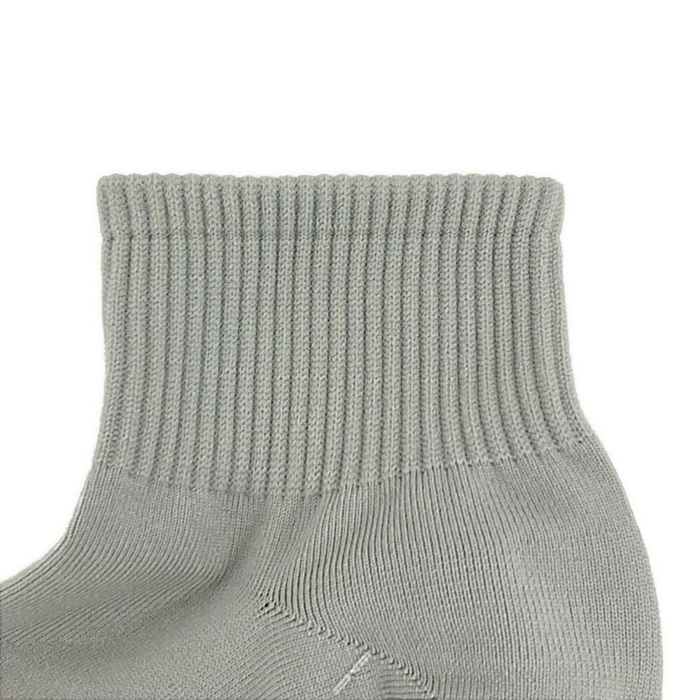 紳士 速乾 消臭 吸収速乾 ショート丈 グレー 25-27cm 2足組 | 作業着