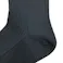 紳士 爽快 消臭 DRY リブ クルー丈 チャコール 25-27cm 2足組