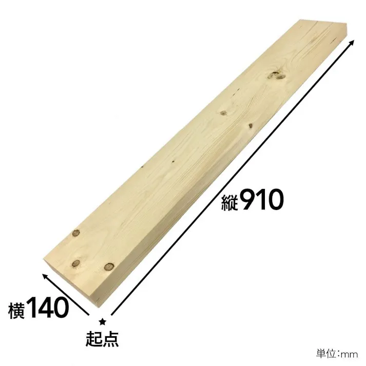 SPF材 2×6 3フィート (約)3.8×14×91cm