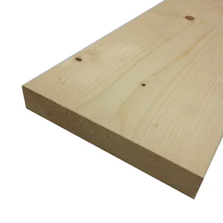 ホワイトウッド 2×10 12フィート 幅235mm 長さ3650mm 厚さ38mm【SU】