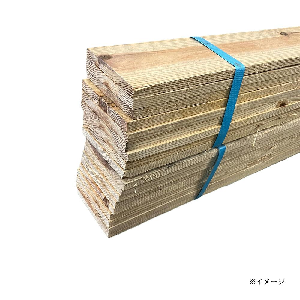杉GR野地板ラフ 約幅90mm 長さ2000mm 厚さ12mm 20本束