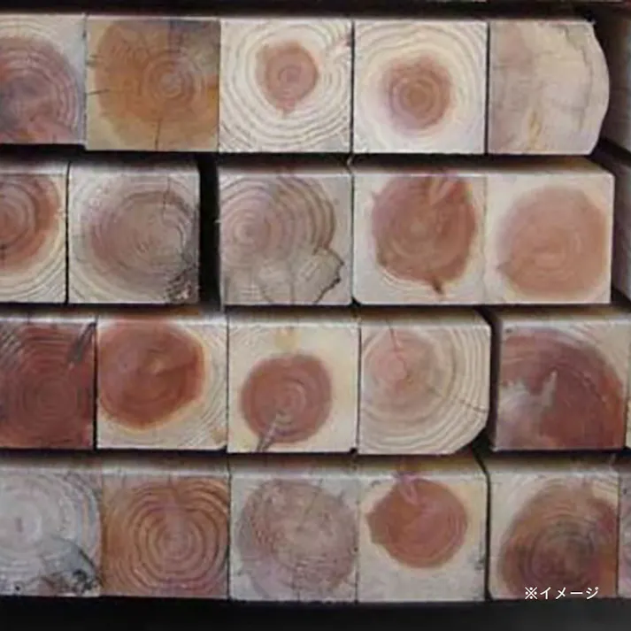 杉バタ角GR材 (約)幅90mm 長さ3000mm 厚さ90mm【SU】