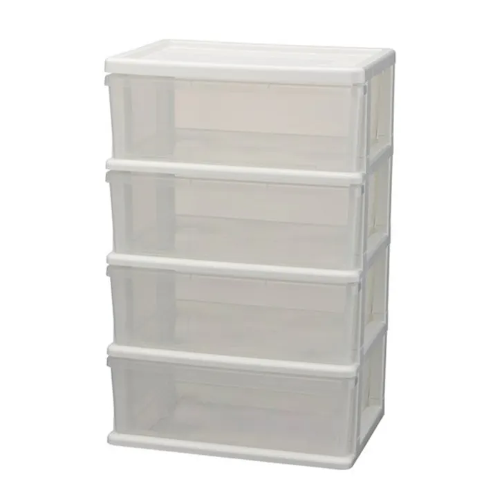 シーズワイドチェスト ホワイト 4段