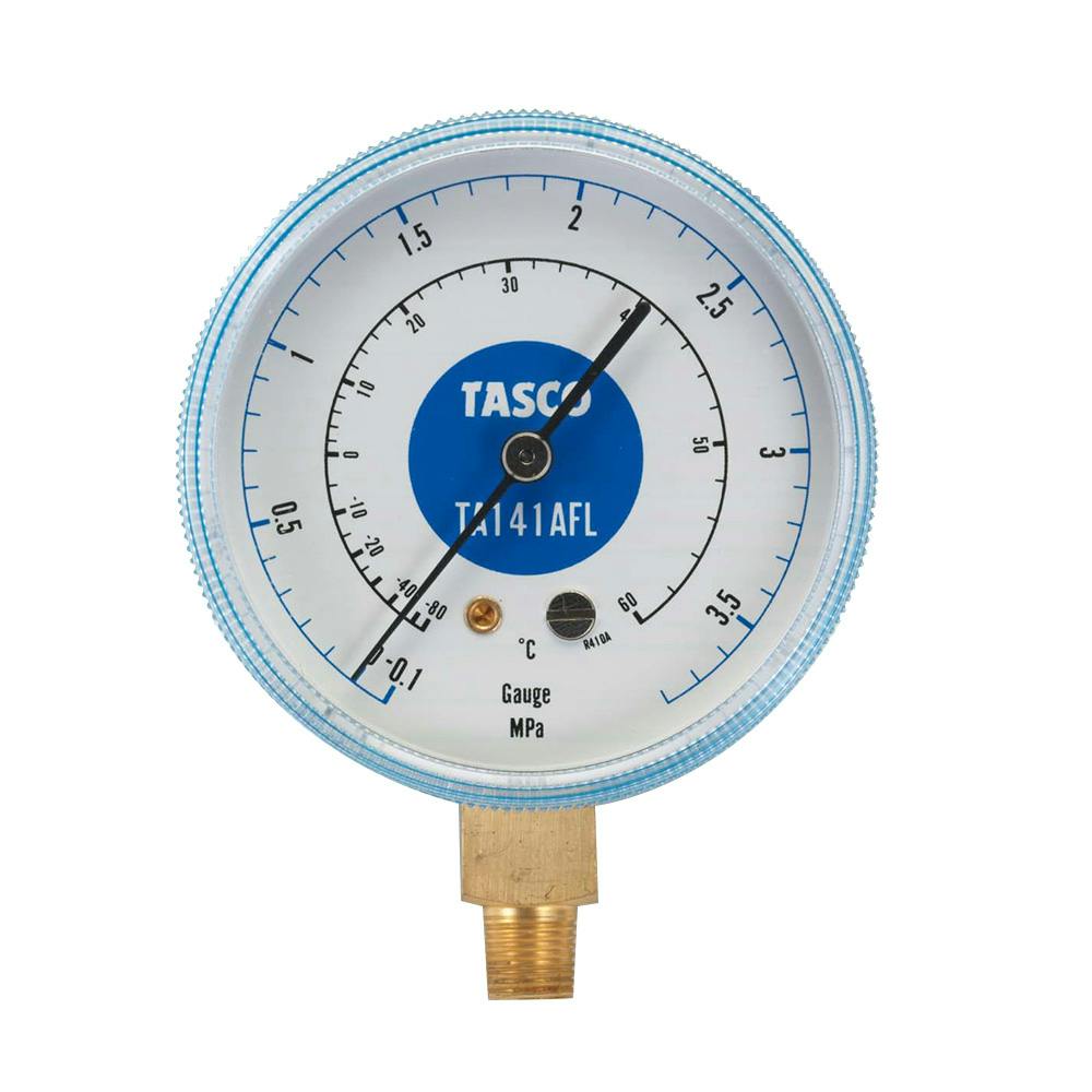 イチネンTASCO タスコ R410A連成計 振動吸収タイプ TA-141AFL