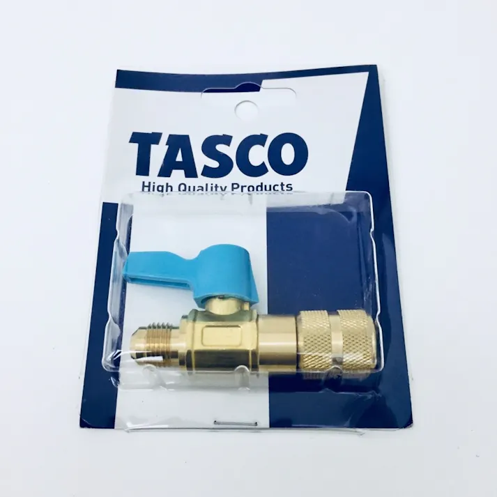 イチネンTASCO タスコ R410A用クイックカプラーバルブ TA220D-2