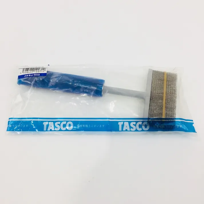 イチネンTASCO タスコ フィンクリーナーブラシ直型 TA504FB