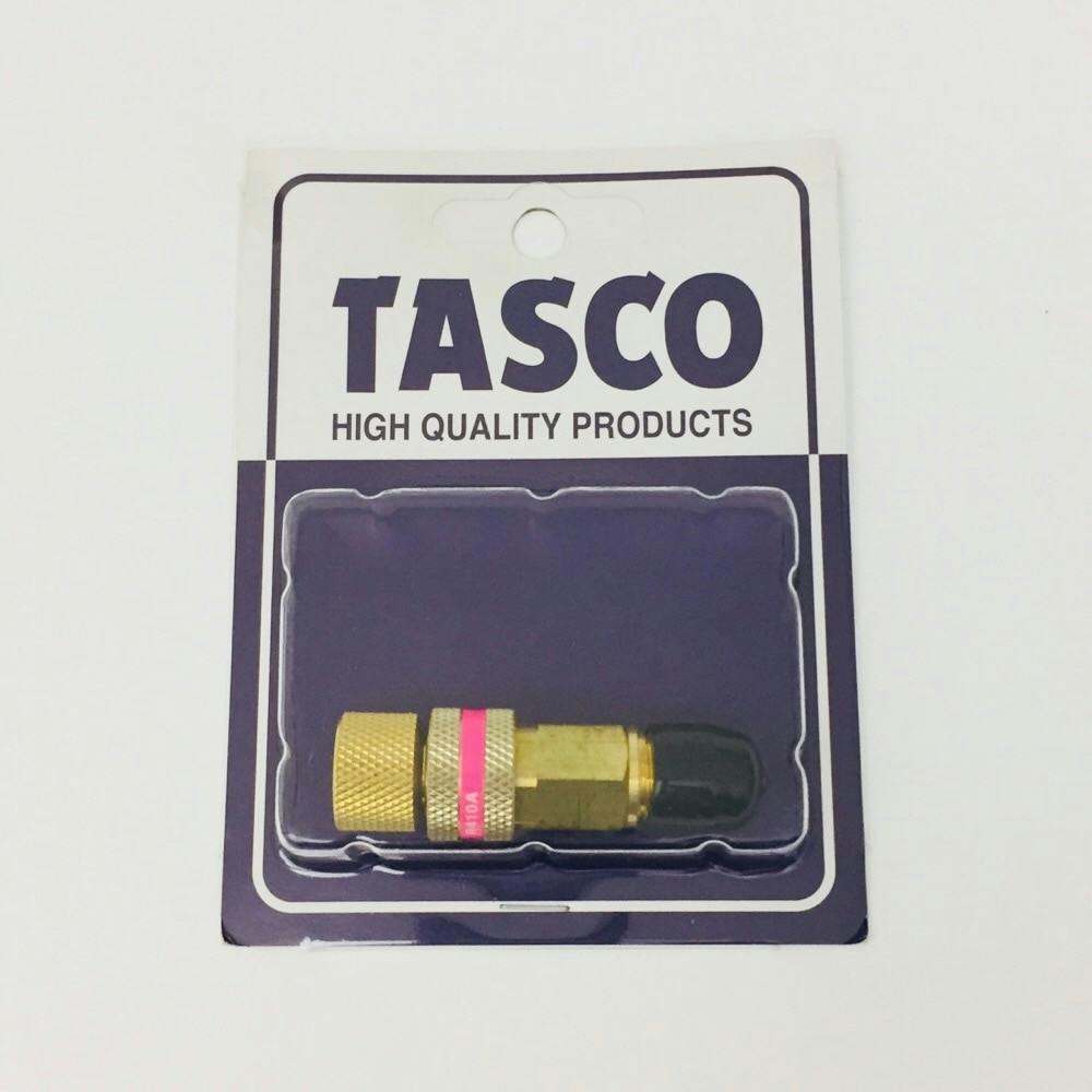イチネンTASCO タスコ 5/16ストップバルブ付ワンタッチコネクタ