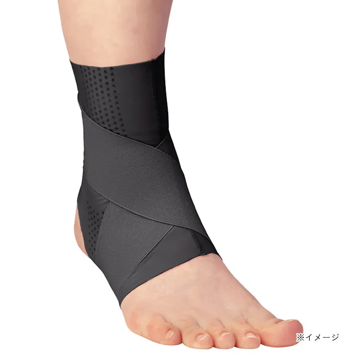 アルファックス お医者さんのR足首サポーター ピタ肌 ブラック Mサイズ
