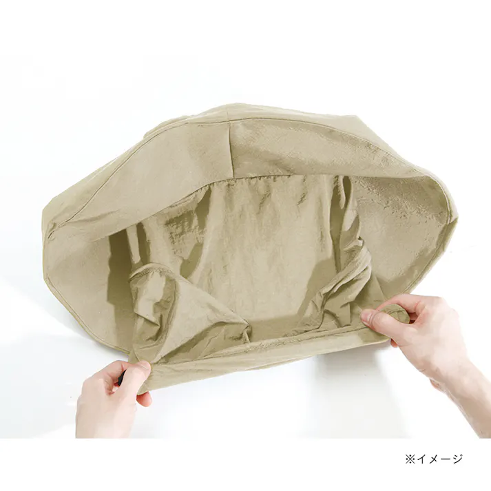 アルファックス UVプロテクトサファリハット シャイン グレージュ