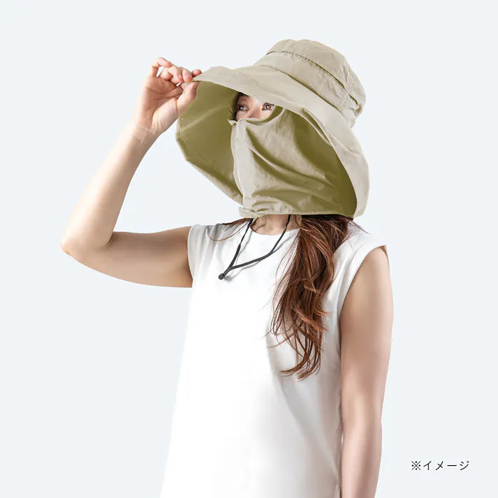 アルファックス UVプロテクトサファリハット シャイン グレージュ