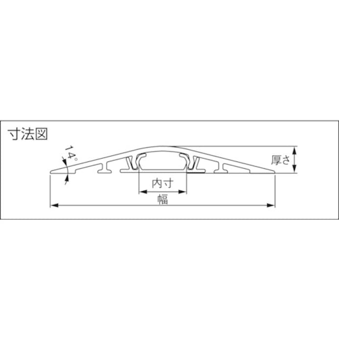 【CAINZ-DASH】マサル工業 ガードマン２フラット　１ｍ　ミルキーホワイト GF1103【別送品】