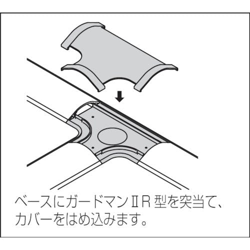 CAINZ-DASH】マサル工業 ガードマン２Ｒ型付属品 Ｔ型ブンキ ６ ...