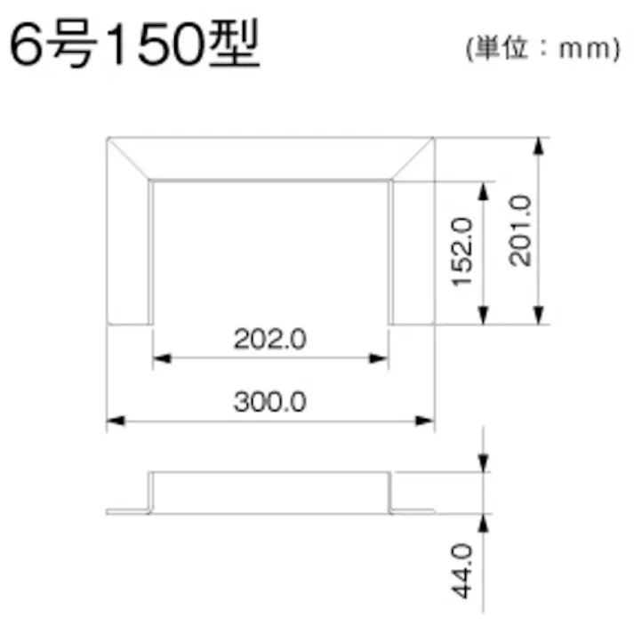 【CAINZ-DASH】マサル工業 エムケーダクト 4号 クリーム MD45【別送品】