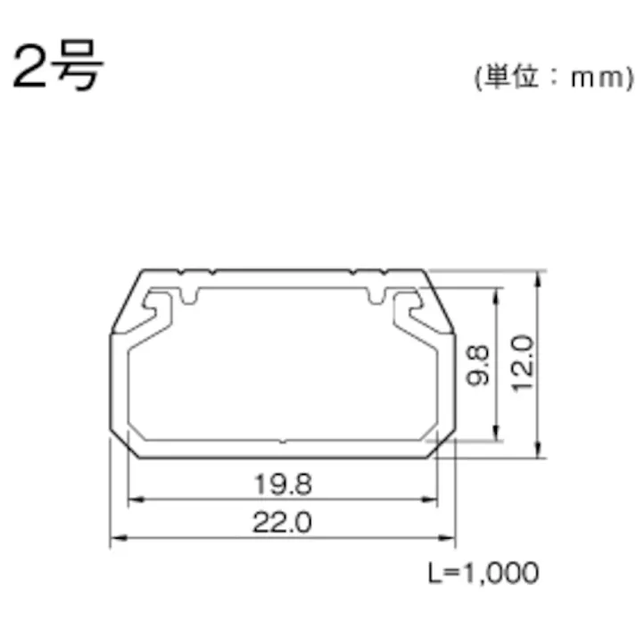 【CAINZ-DASH】マサル工業 ニュー・エフモール 2号 ミルキーホワイト SFM23【別送品】
