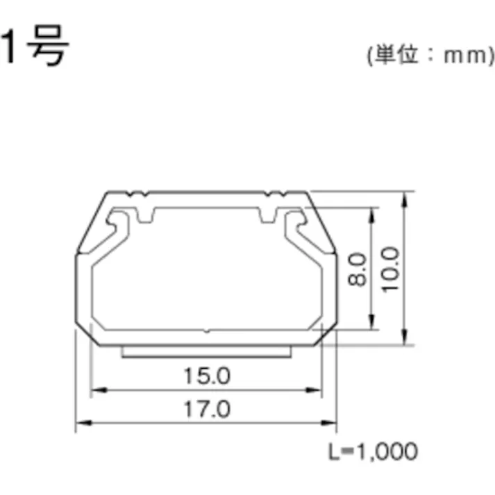 【CAINZ-DASH】マサル工業 テープ付ニュー・エフモール 1号 ブラック SFT1W【別送品】