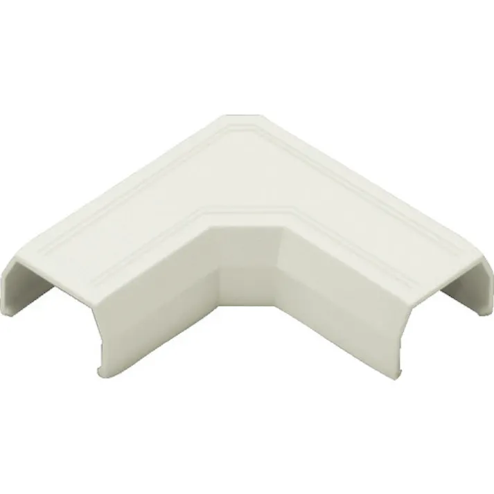 【CAINZ-DASH】マサル工業 ニュー・エフモール付属品 マガリ 1号 ミルキーホワイト SFMM13【別送品】