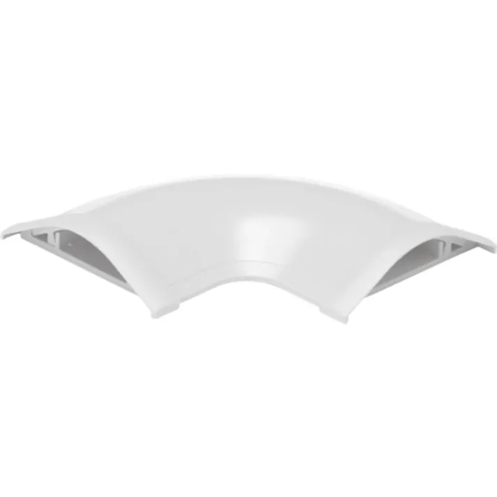 【CAINZ-DASH】マサル工業 ガードマン2R型付属品 平面マガリ 4号 ホワイト GAM42【別送品】