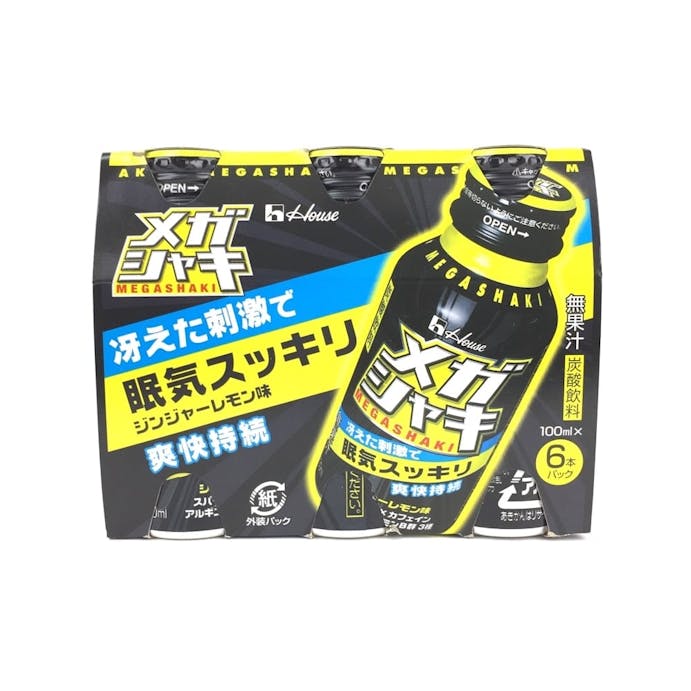 ハウスウェルネスフーズ メガシャキ 100ml×6本