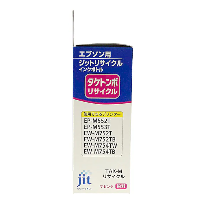 ジット エプソン用 リサイクルインクボトル タケトンボ TAK-M マゼンタ 25ml