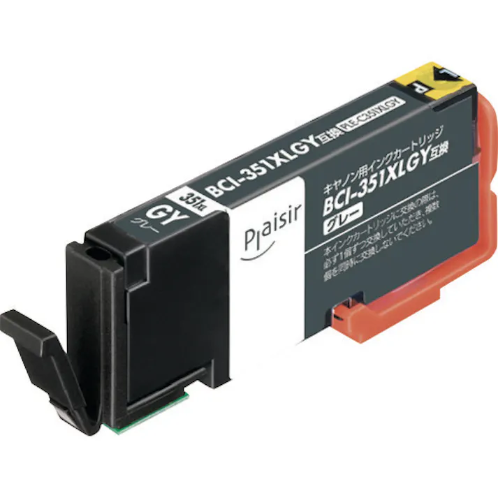 【CAINZ-DASH】エレコム プレジール キヤノン BCI-351XLGY対応 グレー PLE-C351XLGY【別送品】