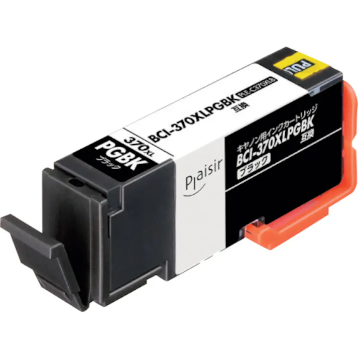 【CAINZ-DASH】エレコム プレジール キヤノン BCI-370XLPGBK対応 顔料ブラック PLE-C370XLB【別送品】